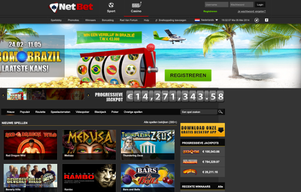 netbet casino code
